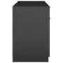 Escritorio de madera contrachapada negro 100x50x75 cm de vidaXL, Escritorios - Ref: Foro24-811494, Precio: 106,89 €, Descuent...
