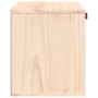 Armario de pared de madera maciza de pino 40x30x35 cm en Estanterías | Comprar online en Foru.es