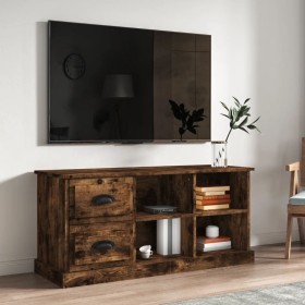 Mueble de TV madera contrachapada roble ahumado 102x35,5x47,5cm de vidaXL, Muebles TV - Ref: Foro24-816181, Precio: 70,80 €, ...