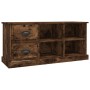 Mueble de TV madera contrachapada roble ahumado 102x35,5x47,5cm de vidaXL, Muebles TV - Ref: Foro24-816181, Precio: 70,80 €, ...