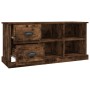 Mueble de TV madera contrachapada roble ahumado 102x35,5x47,5cm de vidaXL, Muebles TV - Ref: Foro24-816181, Precio: 70,80 €, ...