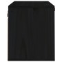Armario de pared de madera maciza de pino negro 60x30x35 cm en Estanterías | Comprar online en Foru.es
