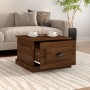 Mesa de centro madera contrachapada marrón roble 50x50x35 cm de vidaXL, Mesas de centro - Ref: Foro24-816255, Precio: 56,94 €...