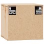 Armario de pared 31,5x30x30 cm Madera maciza de pino en Estanterías | Comprar online en Foru.es