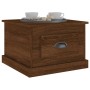 Mesa de centro madera contrachapada marrón roble 50x50x35 cm de vidaXL, Mesas de centro - Ref: Foro24-816255, Precio: 56,94 €...