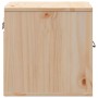 Armarios de pared 2 uds madera maciza de pino 31,5x30x30 cm en Estanterías | Comprar online en Foru.es