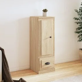 Aparador alto madera contrachapada roble Sonoma 36x35,5x103,5cm de vidaXL, Aparadores - Ref: Foro24-816307, Precio: 68,18 €, ...
