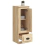 Aparador alto madera contrachapada roble Sonoma 36x35,5x103,5cm de vidaXL, Aparadores - Ref: Foro24-816307, Precio: 69,32 €, ...
