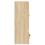 Aparador alto madera contrachapada roble Sonoma 36x35,5x103,5cm de vidaXL, Aparadores - Ref: Foro24-816307, Precio: 69,32 €, ...