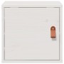 Armarios de pared 2 uds madera maciza pino blanco 31,5x30x30 cm en Estanterías | Comprar online en Foru.es