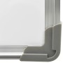 Pizarra magnética acero blanco 110x60 cm de vidaXL, Pizarras blancas - Ref: Foro24-150737, Precio: 76,04 €, Descuento: %