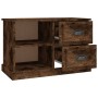 Mueble de TV madera contrachapada roble ahumado 73x35,5x47,5 cm de vidaXL, Muebles TV - Ref: Foro24-816173, Precio: 59,86 €, ...
