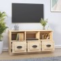 Mueble para TV madera contrachapada roble Sonoma 100x35x50 cm de vidaXL, Muebles TV - Ref: Foro24-816291, Precio: 69,95 €, De...