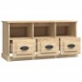 Mueble para TV madera contrachapada roble Sonoma 100x35x50 cm de vidaXL, Muebles TV - Ref: Foro24-816291, Precio: 69,95 €, De...