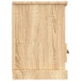 Mueble para TV madera contrachapada roble Sonoma 100x35x50 cm de vidaXL, Muebles TV - Ref: Foro24-816291, Precio: 69,95 €, De...