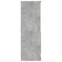 Aparador madera contrachapada gris hormigón 36x35,5x103,5 cm de vidaXL, Aparadores - Ref: Foro24-816324, Precio: 54,83 €, Des...