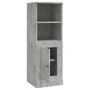 Aparador madera contrachapada gris hormigón 36x35,5x103,5 cm de vidaXL, Aparadores - Ref: Foro24-816324, Precio: 54,83 €, Des...