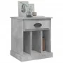 Mesitas de noche 2 unidades gris hormigón 43x36x50 cm de vidaXL, Mesitas de noche - Ref: Foro24-816353, Precio: 64,24 €, Desc...