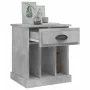 Mesitas de noche 2 unidades gris hormigón 43x36x50 cm de vidaXL, Mesitas de noche - Ref: Foro24-816353, Precio: 64,24 €, Desc...
