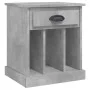 Mesitas de noche 2 unidades gris hormigón 43x36x50 cm de vidaXL, Mesitas de noche - Ref: Foro24-816353, Precio: 64,24 €, Desc...
