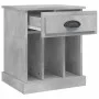 Mesitas de noche 2 unidades gris hormigón 43x36x50 cm de vidaXL, Mesitas de noche - Ref: Foro24-816353, Precio: 64,24 €, Desc...