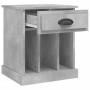 Mesitas de noche 2 unidades gris hormigón 43x36x50 cm de vidaXL, Mesitas de noche - Ref: Foro24-816353, Precio: 64,86 €, Desc...