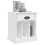 Mesitas de noche 2 unidades color blanco 43x36x50 cm de vidaXL, Mesitas de noche - Ref: Foro24-816345, Precio: 60,12 €, Descu...