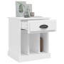 Mesitas de noche 2 unidades color blanco 43x36x50 cm de vidaXL, Mesitas de noche - Ref: Foro24-816345, Precio: 60,12 €, Descu...