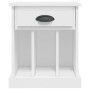 Mesitas de noche 2 unidades color blanco 43x36x50 cm de vidaXL, Mesitas de noche - Ref: Foro24-816345, Precio: 60,12 €, Descu...