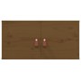 Armarios de pared 2 uds madera pino marrón miel 60x30x30 cm en Estanterías | Comprar online en Foru.es