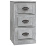 Aparador de madera contrachapada gris hormigón 36x35,5x67,5 cm de vidaXL, Aparadores - Ref: Foro24-816220, Precio: 62,82 €, D...