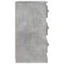 Aparador de madera contrachapada gris hormigón 36x35,5x67,5 cm de vidaXL, Aparadores - Ref: Foro24-816220, Precio: 62,82 €, D...