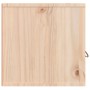 Armario de pared de madera maciza de pino 80x30x30 cm en Estanterías | Comprar online en Foru.es