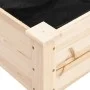 Jardinera con forro interior madera maciza abeto 118x59x76 cm de vidaXL, Maceteros y jardineras - Ref: Foro24-364233, Precio:...