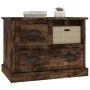 Smoked oak nightstand 60x39x45 cm by vidaXL, Nightstands - Ref: Foro24-816365, Price: 58,24 €, Discount: %