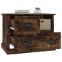 Mesita de noche color roble ahumado 60x39x45 cm de vidaXL, Mesitas de noche - Ref: Foro24-816365, Precio: 58,79 €, Descuento: %