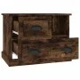 Smoked oak nightstand 60x39x45 cm by vidaXL, Nightstands - Ref: Foro24-816365, Price: 58,24 €, Discount: %
