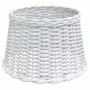 Pantalla para lámpara de techo mimbre blanco Ø45x28 cm de vidaXL, Pantallas para lámparas - Ref: Foro24-364370, Precio: 40,06...
