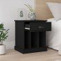 Mesitas de noche 2 unidades negro 43x36x50 cm de vidaXL, Mesitas de noche - Ref: Foro24-816347, Precio: 75,31 €, Descuento: %
