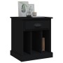 Mesitas de noche 2 unidades negro 43x36x50 cm de vidaXL, Mesitas de noche - Ref: Foro24-816347, Precio: 75,31 €, Descuento: %