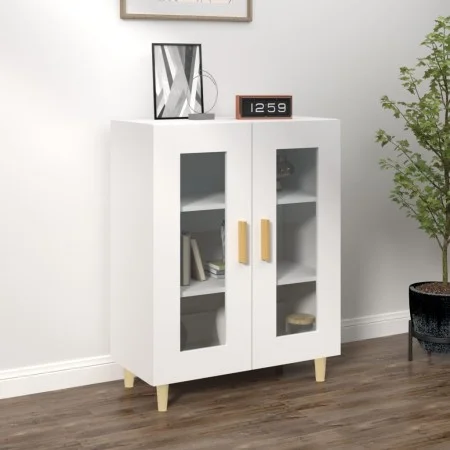 Weißes Sideboard aus Holzwerkstoff, 69,5 x 34 x 90 cm von vidaXL, Sideboards - Ref: Foro24-812114, Preis: 80,28 €, Rabatt: %