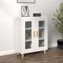 Aparador de madera de ingeniería blanco 69,5x34x90 cm de vidaXL, Aparadores - Ref: Foro24-812114, Precio: 81,22 €, Descuento: %
