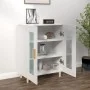Weißes Sideboard aus Holzwerkstoff, 69,5 x 34 x 90 cm von vidaXL, Sideboards - Ref: Foro24-812114, Preis: 80,28 €, Rabatt: %