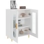 Aparador de madera de ingeniería blanco 69,5x34x90 cm de vidaXL, Aparadores - Ref: Foro24-812114, Precio: 81,22 €, Descuento: %