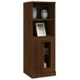 Aparador alto madera contrachapada roble marrón 36x35,5x103,5cm de vidaXL, Aparadores - Ref: Foro24-816327, Precio: 62,71 €, ...