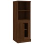 Aparador alto madera contrachapada roble marrón 36x35,5x103,5cm de vidaXL, Aparadores - Ref: Foro24-816327, Precio: 63,73 €, ...