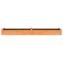 Raised planter box with brown fir wood lining 240x45x25 cm by vidaXL, Pots and planters - Ref: Foro24-364296, Price: 92,94 €,...