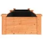 Raised planter box with brown fir wood lining 240x45x25 cm by vidaXL, Pots and planters - Ref: Foro24-364296, Price: 92,94 €,...