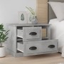 Mesita de noche gris hormigón 60x39x45 cm de vidaXL, Mesitas de noche - Ref: Foro24-816364, Precio: 57,97 €, Descuento: %