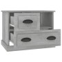 Mesita de noche gris hormigón 60x39x45 cm de vidaXL, Mesitas de noche - Ref: Foro24-816364, Precio: 57,97 €, Descuento: %